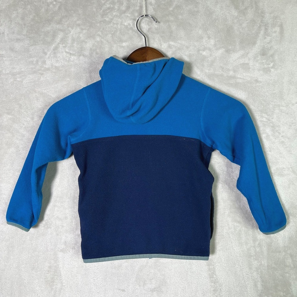 Patagonia Toddler Micro D Snap-T Full Zip Fleece Jacket 4T Blue 60155 - Picture 2 of 13